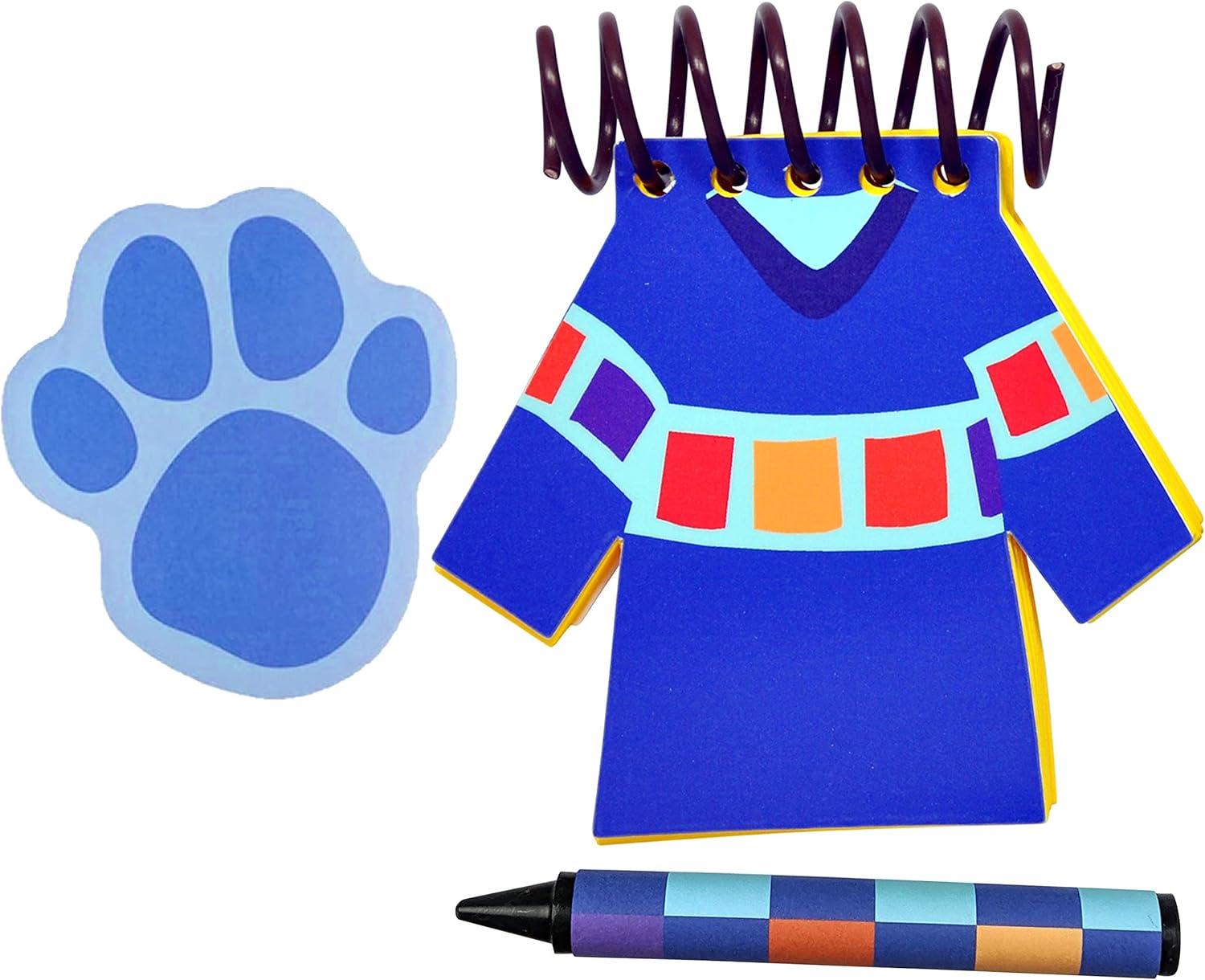 Handcrafted Handy Dandy Notebook inspired notebook - Joe Shirt BLUE - MULTICOLOR