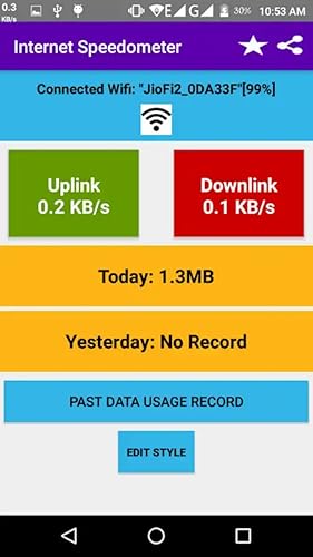 Internet Speedometer