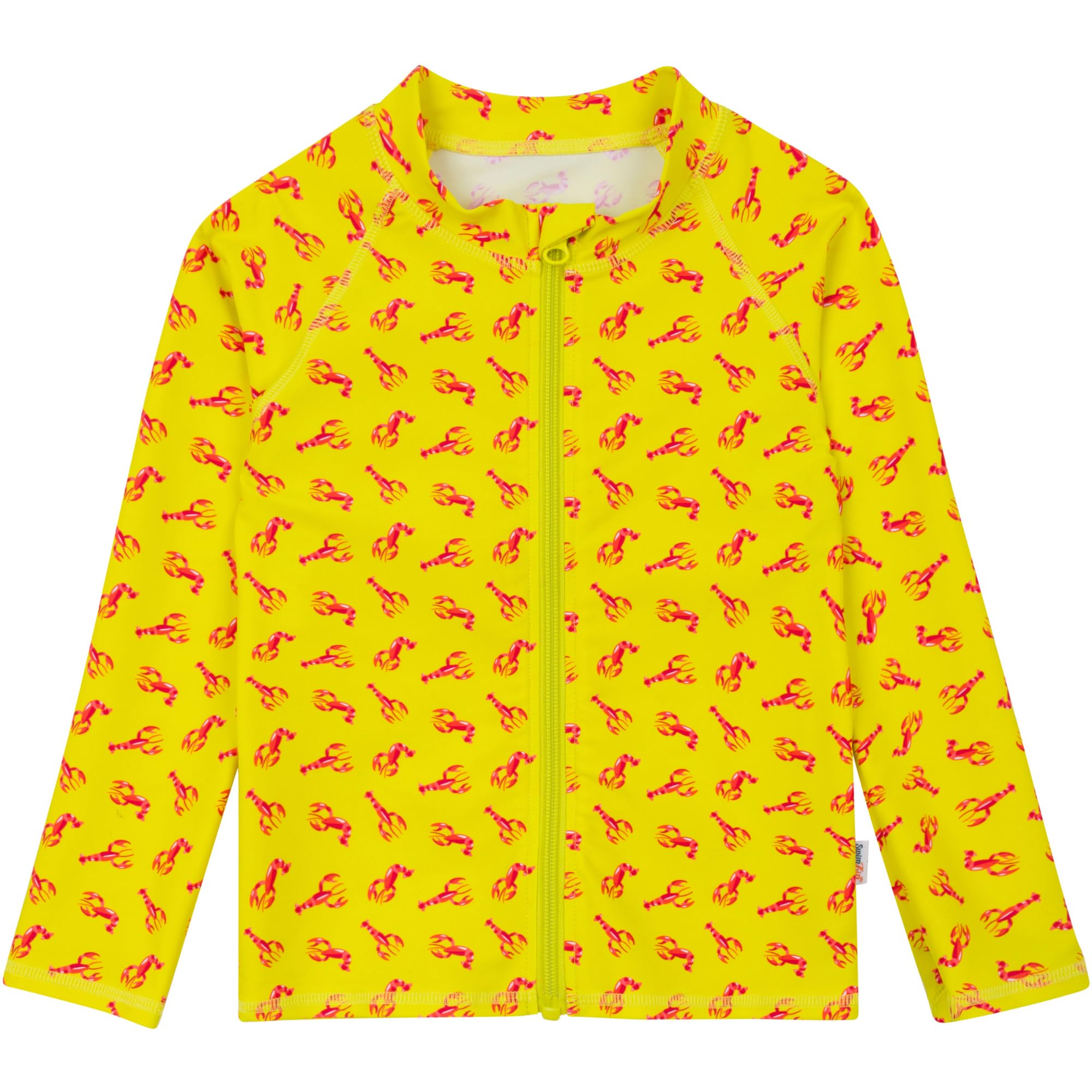 SwimZip UPF 50+ Rash Guard, Long Sleeve Swim Shirt for Boys and Girls