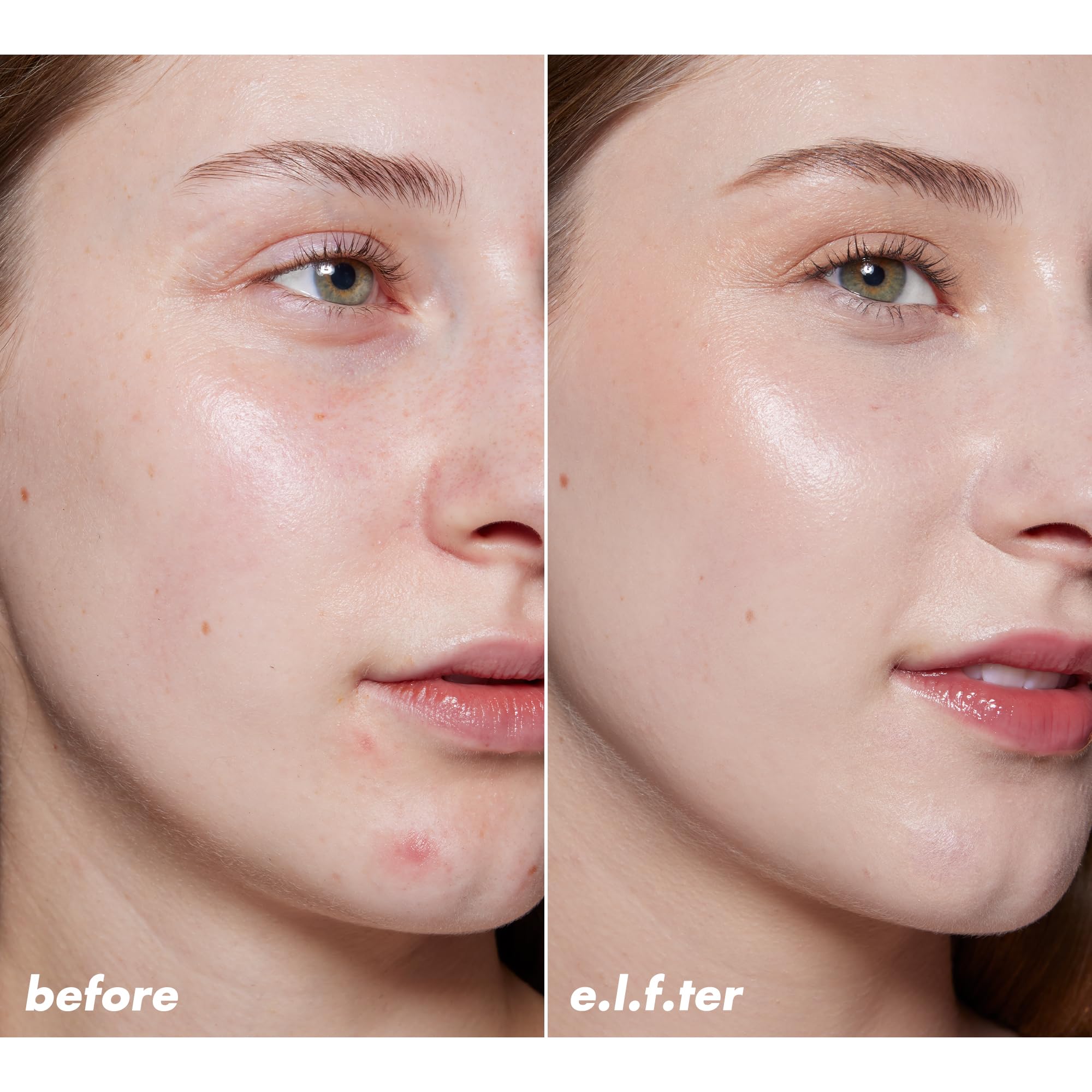 e.l.f. Halo Glow Skin Tint SPF 50, idratante colorato con copertura leggera e modulabile, crea un glow naturale, prodotto vegano e non testato sugli animali, 4 Light Neutral