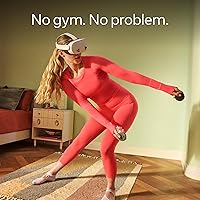 Vista 5 de Meta Quest 3S 256GB VR Headset — Thirty-Three Percent More Memory — 2X Graphical Processing Power — Virtual Reality Without Wires — Access to 40+