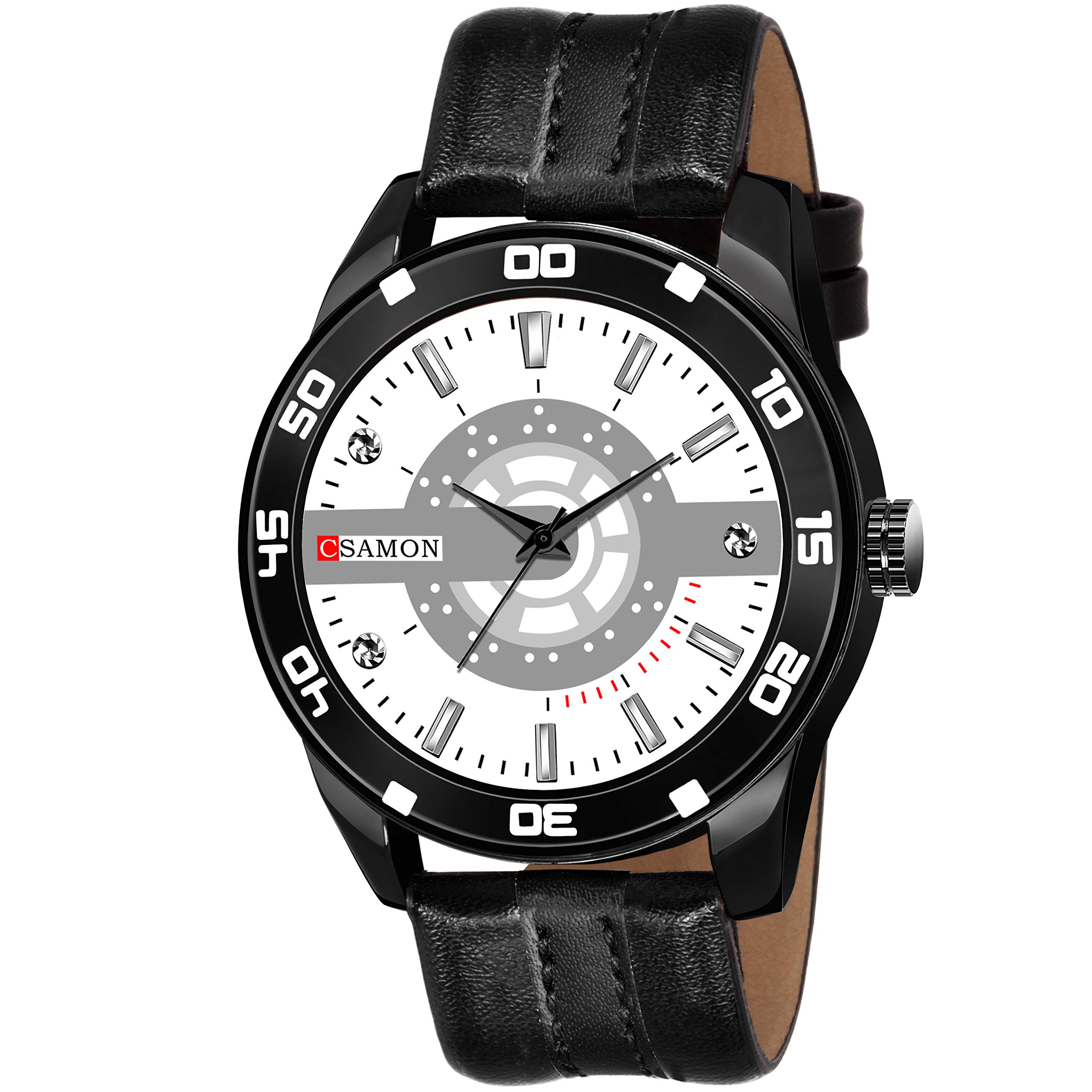 Niyati Nx Daimouns Analogue Mens & Boyss Watch (White dial & Black Strap) (B08LDPVM93) Amazon Price History, Amazon Price Tracker