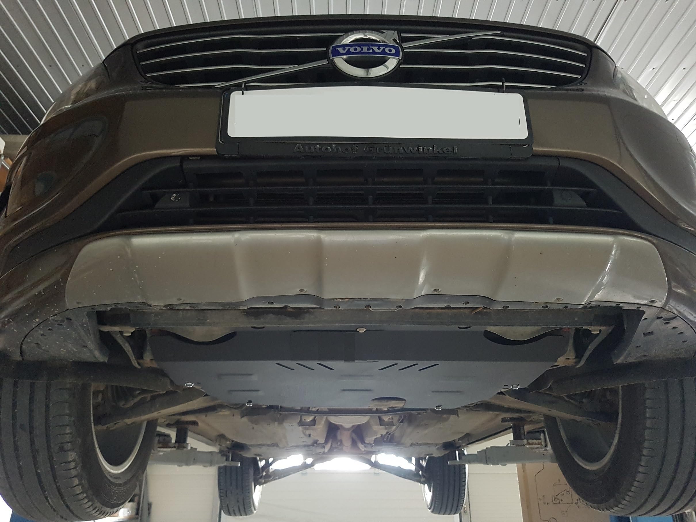 Protección de bajos de motor y caja de cambios de acero compatible con Volvo XC60 - (2009-2017)