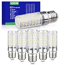 HOMEOW Lampadina LED E27 Luce Naturale 4000K, 16W 1600LM, Equivalenti a 150W Lampada Tradizionale, Lampadine E27 LED Mais Risparmio Energetico, Non Dimmerabile, AC 220-240V, Set di 6