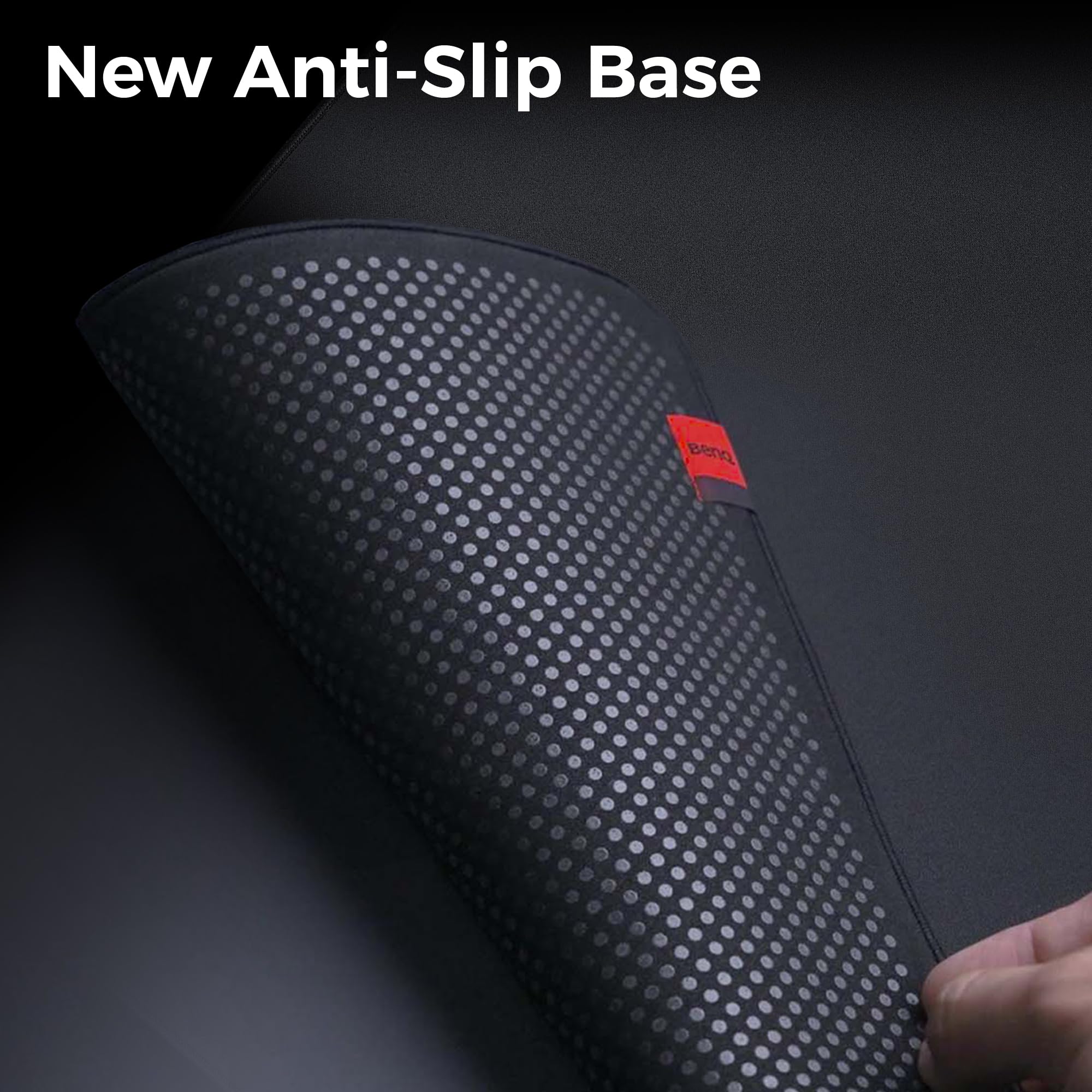 BenQ Zowie H-SR-SE Blue II Extragroßes Esport-Gaming-Mauspad, feuchtigkeitsresistente farbige Stoffoberfläche, gleichmäßige hochdichte Gummibasis, mittlere Elastizität, rutschfest