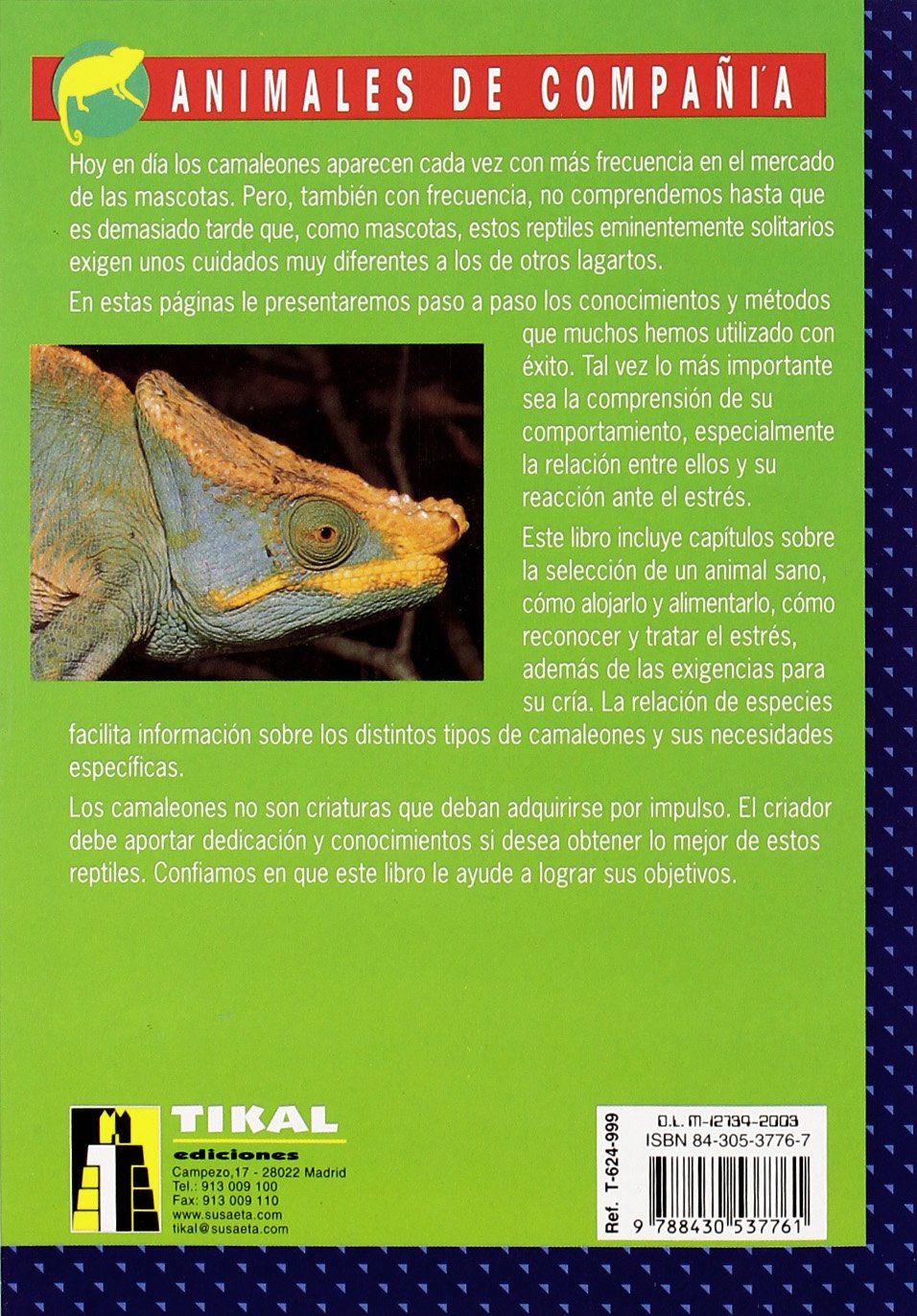 El nuevo libro de los camaleones
