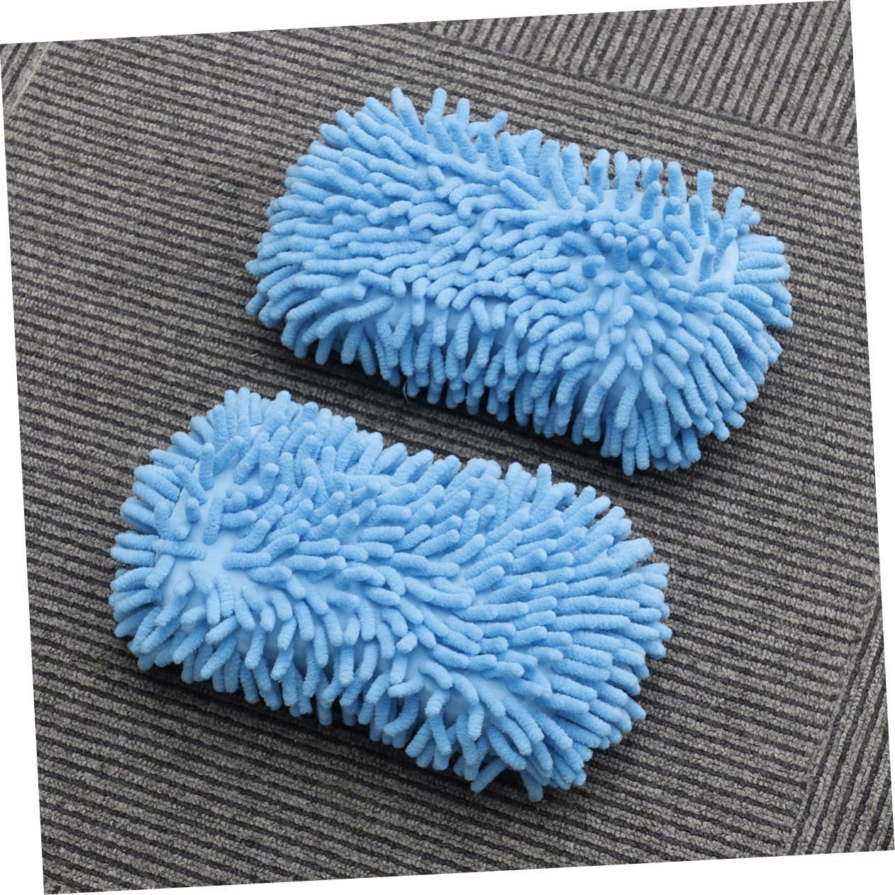 Mipcase 6 Piezas Guantes de Lavado para Coche de Microfibra Ultrasuave Absorbentes y Delicados para Limpiar Tapicería y Carrocería Unidades Azul Multifuncional Vehículos y Hogar
