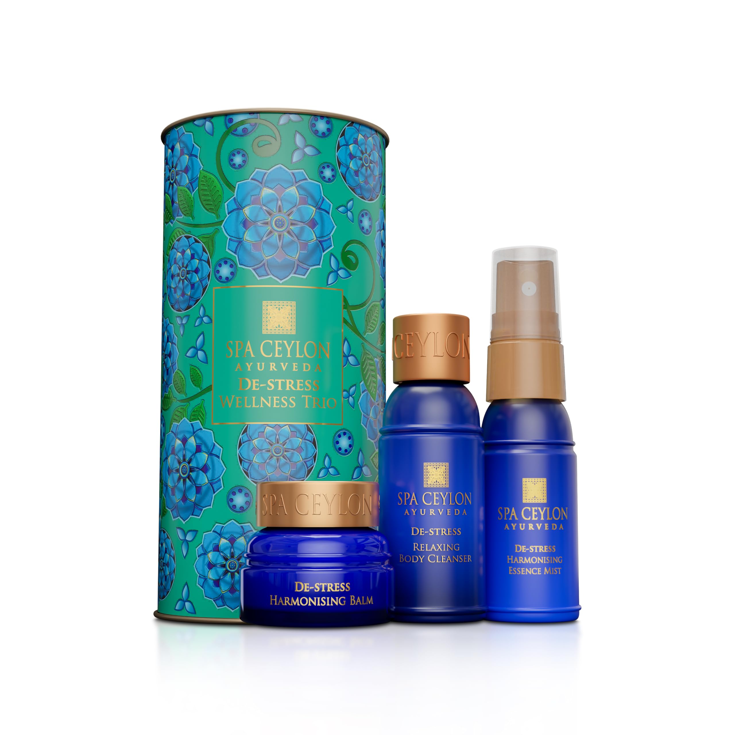 Amazon.com : SPA CEYLON De-Stress Wellness Trio Set, Holistic Spa