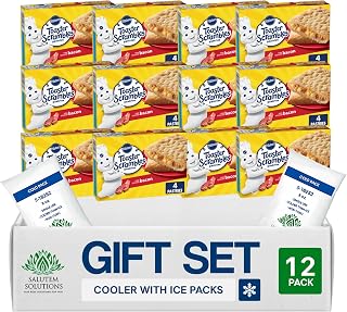 Salutem Vita – Toaster Scrambles Pastries Bacon Breakfast Snack, Gift Set – Pack of 12