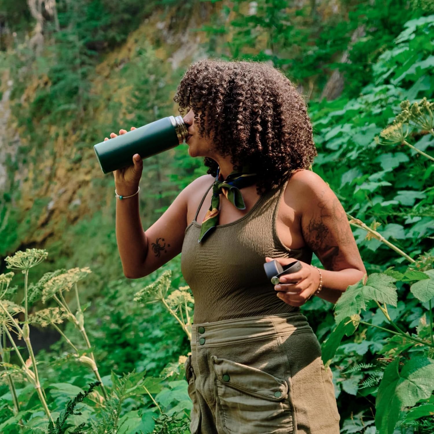 Straw Lid for Hydro flask Wide Mouth Bottle 24 32 40 64oz,Flip Flask Cap for Hydroflask,Leak Proof Sports Water Bottle Top accessories - Image 7