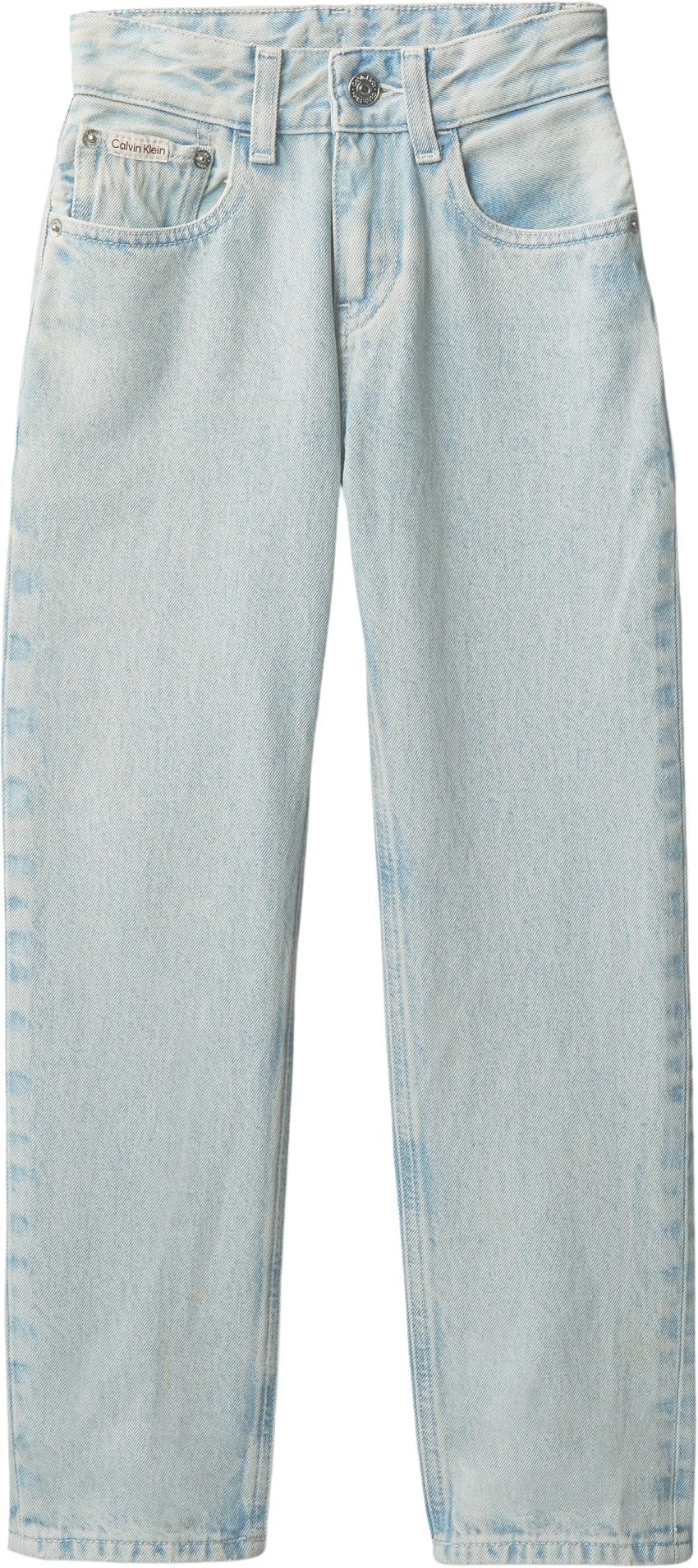 Calvin Klein Beckford Wash Blue Reg. Straight Lvcksjc44b - Otros Pantalones Vaqueros Niños