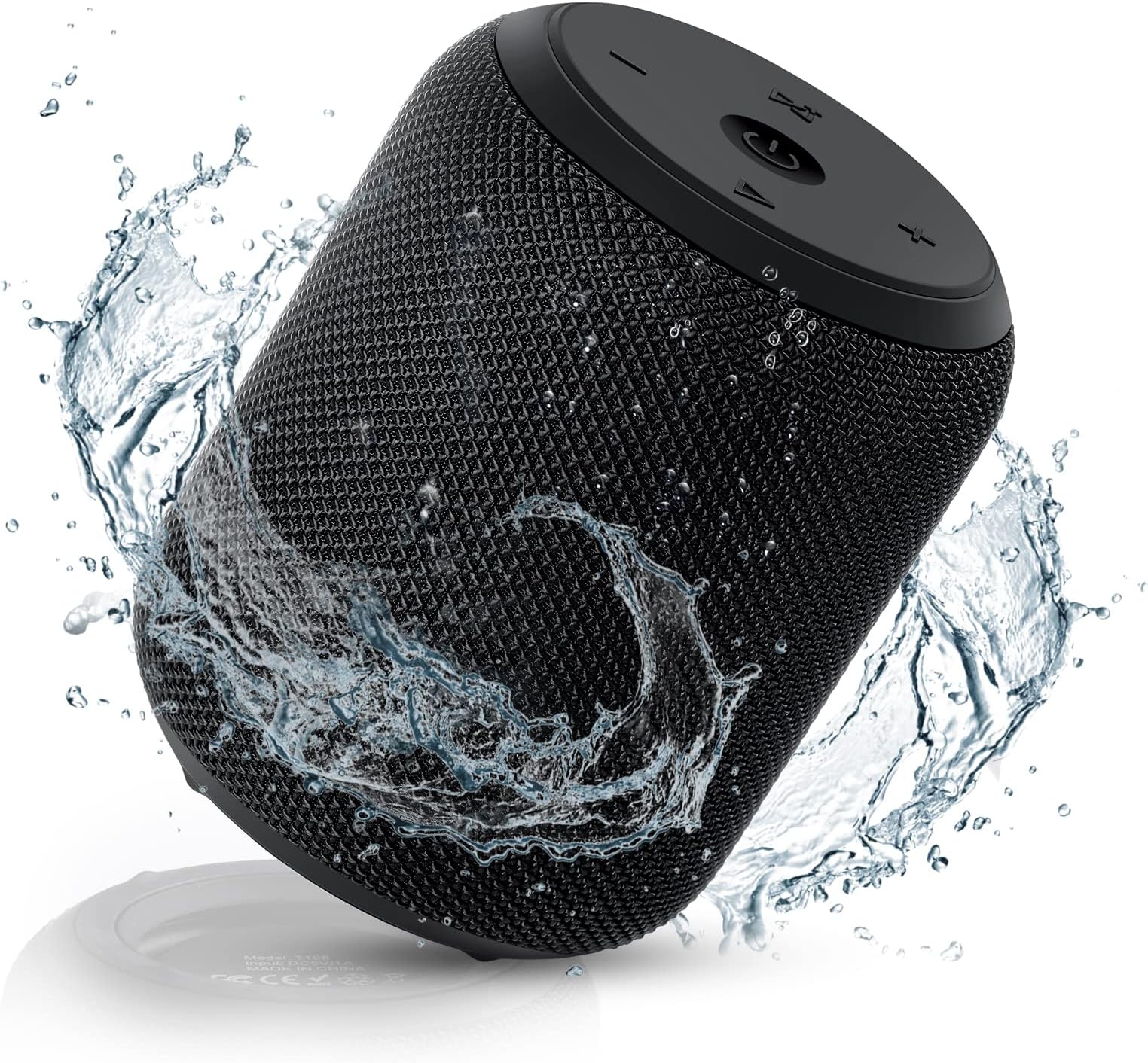 NOTABRICK Bluetooth Speakers Blue,Portable Wireless Speaker with 15W Stereo Sound, IPX6 Waterproof Shower Speaker, Dual Pairs, Portable Speaker for Party Beach Camping