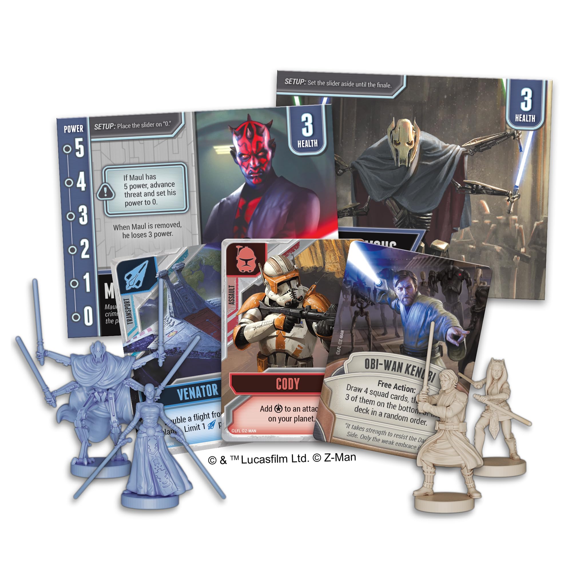 Asmodee Jeu - Star Wars: Clone Wars - Pandemic System