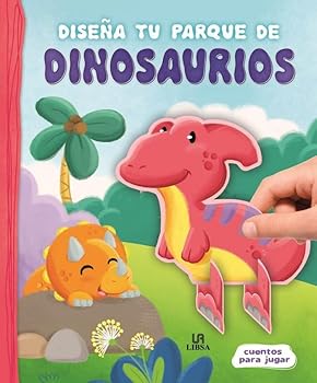 Hardcover Diseña tu Parque de Dinosaurios [Spanish] Book