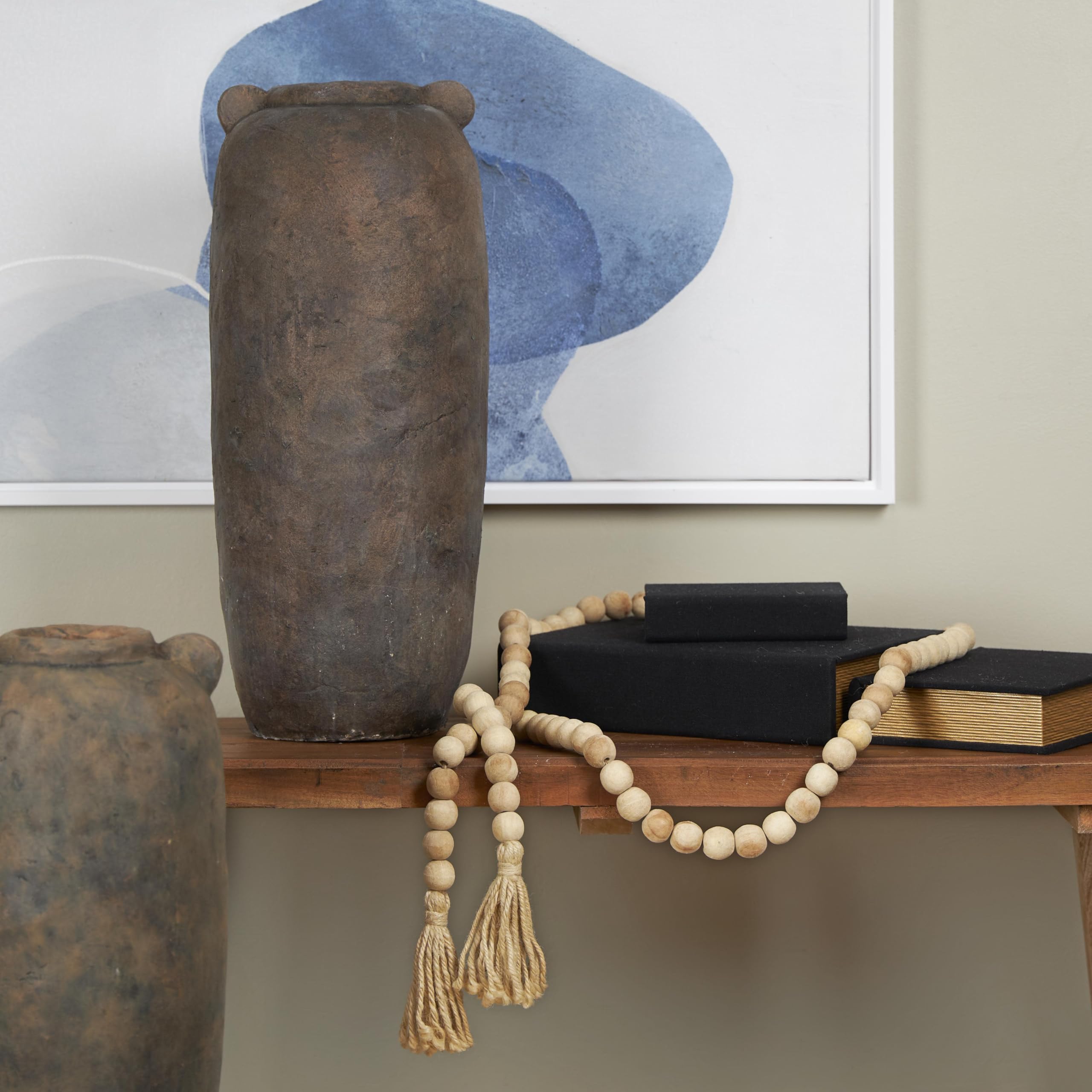 Amazon.co.jp: Deco 79 セラミックアンティーク調テラコッタ花瓶 9