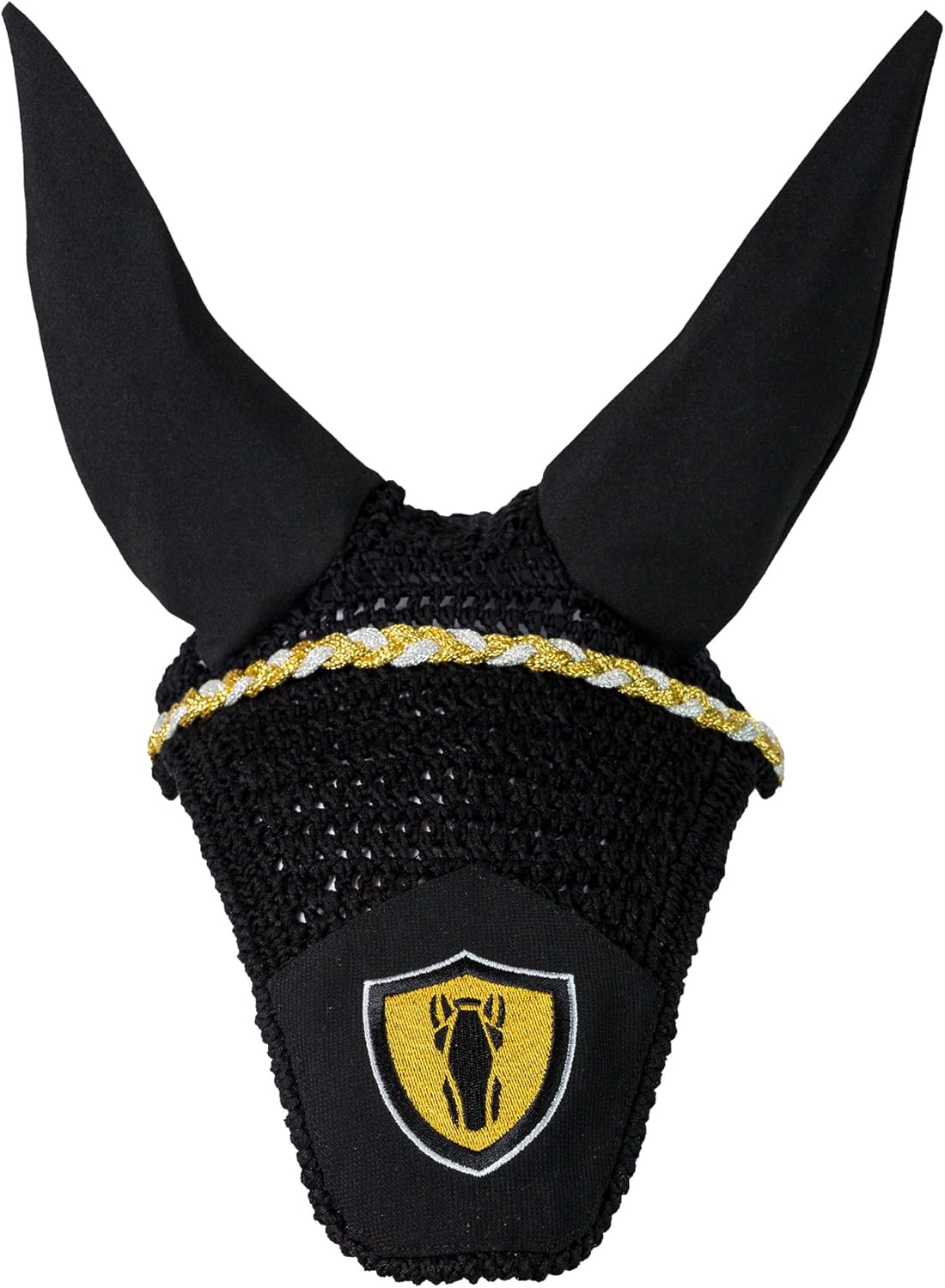 Boho Elite Horse Bonnet in Black