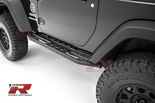 Miniatura 2 de Armadura lateral con textura negra, para Jeep Wrangler JK 07-17