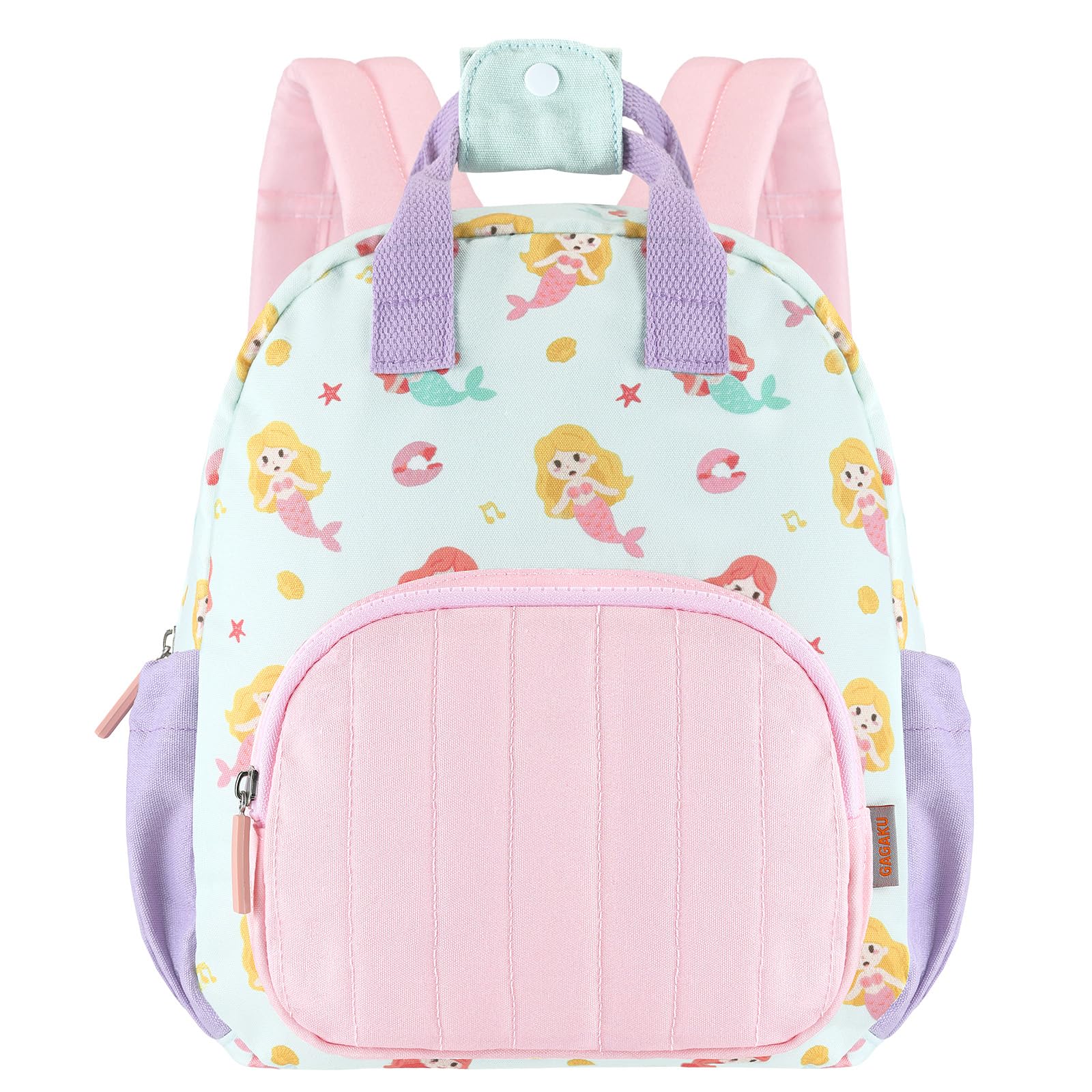 GAGAKU Kinderrucksack Mädchen kinderrucksack Kleinkind Rucksack für 2-4 Jahre Kinder Kindergartenrucksack Mini Tagesrucksack Reisetasche Kinderrucksäcke Verstellbare Schultergurte - Blau