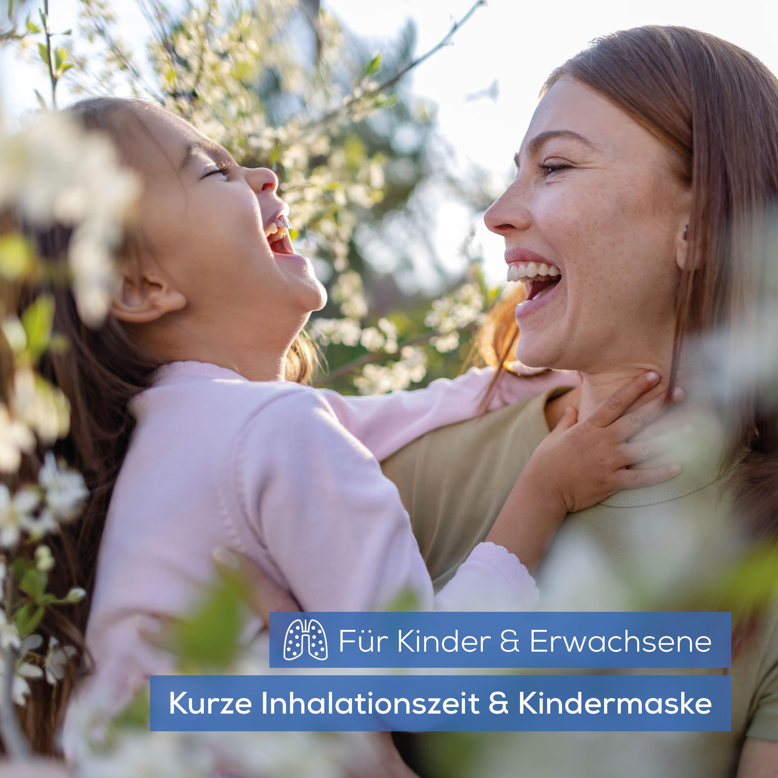 Beurer IH 18 Inhalator, Inhalationsgerät bei Erkältungen und Atemwegserkrankungen wie Asthma und COPD, zur Verneblung von Medikamenten, Vernebler für Erwachsene und Kinder, Design in weiß, kompakt