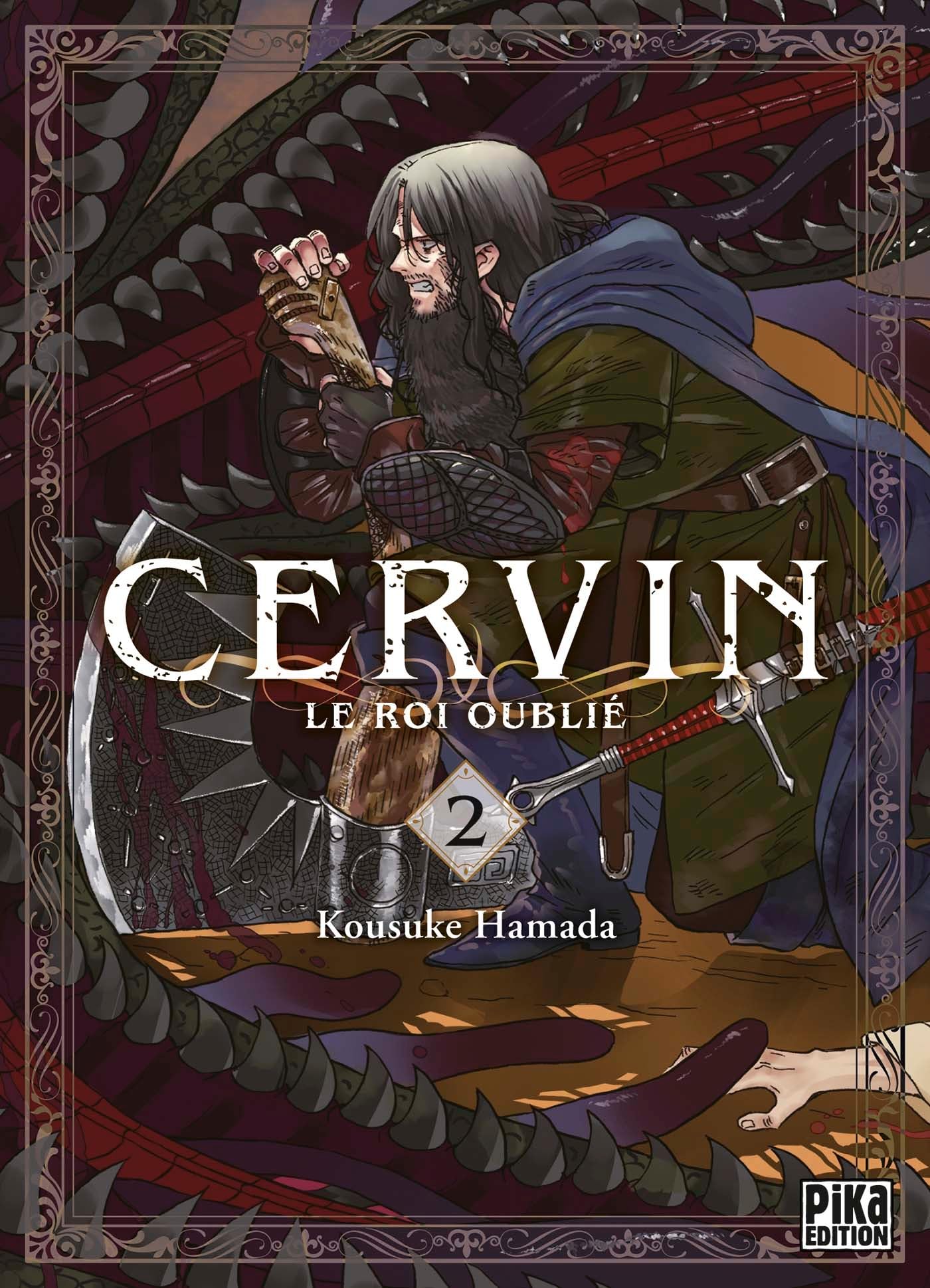 Cervin - Le roi oublié T02 - Kousuke Hamada - Pika - broché - Manga