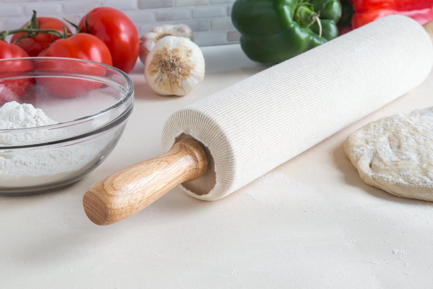 Fox Run Rolling Pin Covers, Cotton, Set of 2 (Pack of 5)