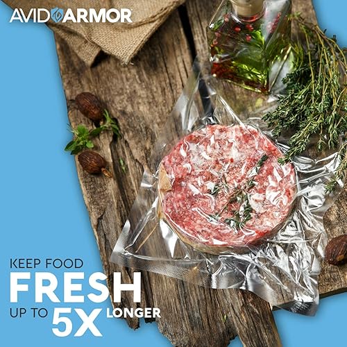 Miniatura 6 de Avid Armor Bolsas para máquina de cámara de 3.5 mil, bolsas selladoras al vacío de cámara precortadas, bolsa de sellado resistente, sellador de