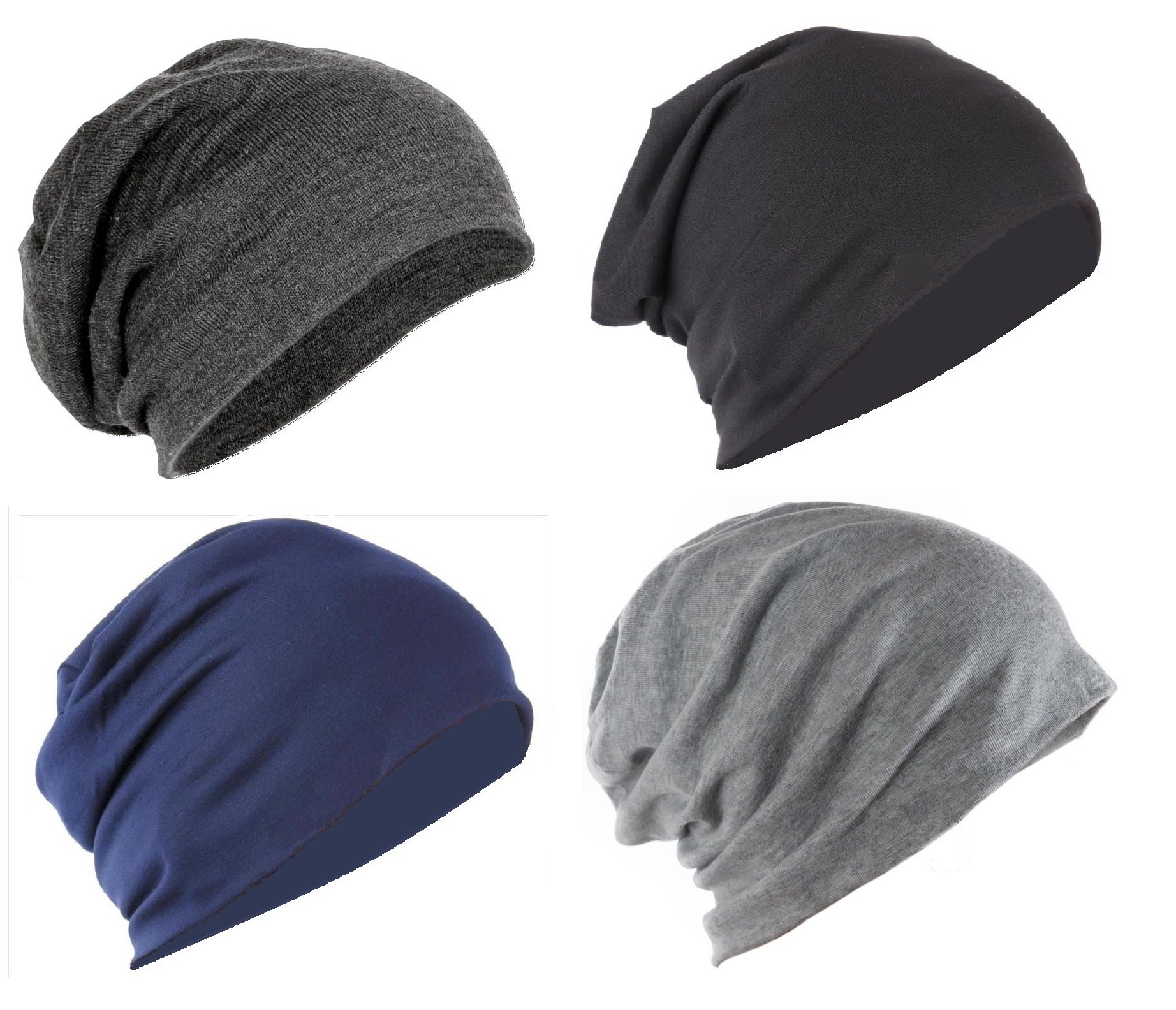 Gajraj Unisex Slouchy Beanie Caps Without Ring (Pack of 4) (B076ZPDH62) Amazon Price History, Amazon Price Tracker