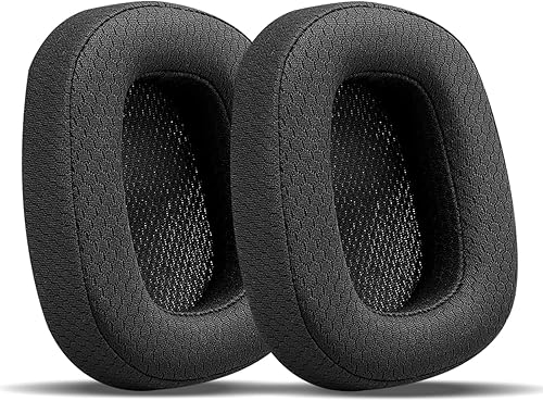 Miniatura 10 de Almohadillas de repuesto para Logitech G533 G633 G935, GVOEARS Almohadillas de gel refrescante para Logitech G231 G433 G533 G633 G635 G933 G935 G935