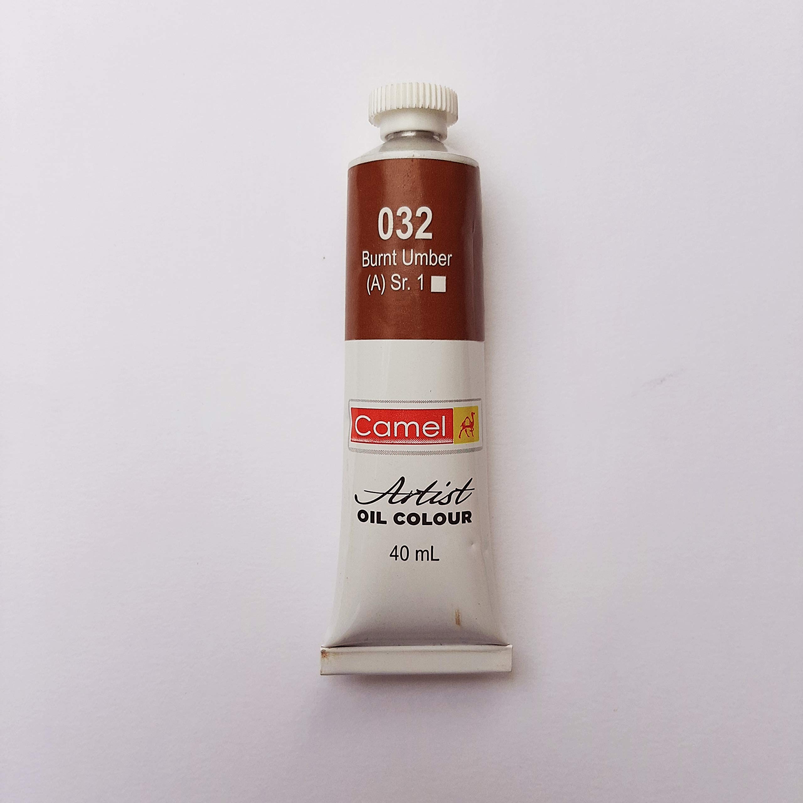 Artist Oil Colour 40 ml Pack of One (Burnt Umber 032)-image-25