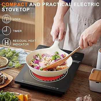 調理器具 eco Amazon.com: Cusimax Portable Electric Stove, 1200W Infrared