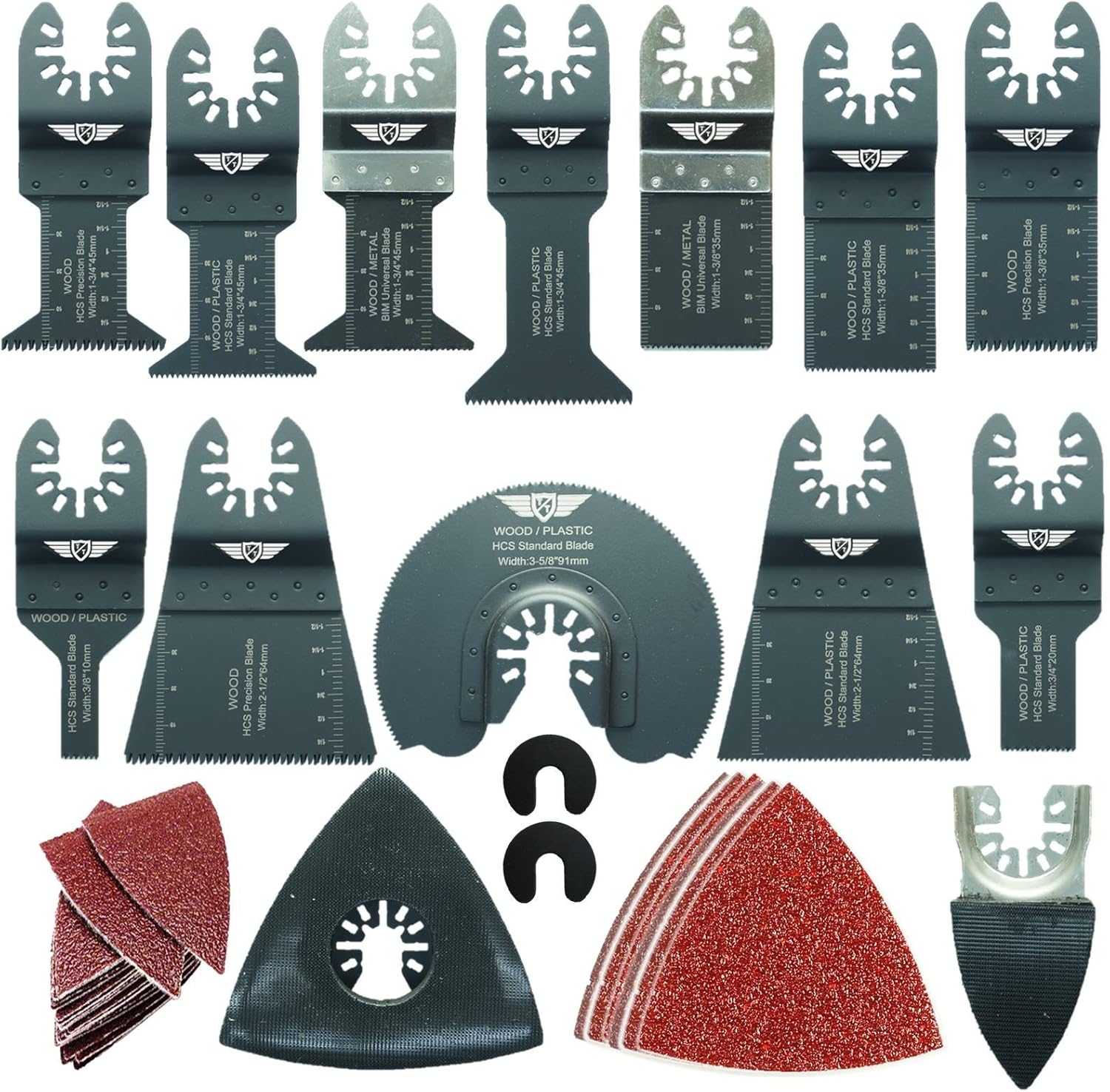 56 x TopsTools DRFAK56SK Fast Fit Mix Blade Kit for Dremel Multimax