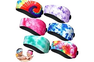 Honoson 6 Pcs Ear Bandit Swimming Headband