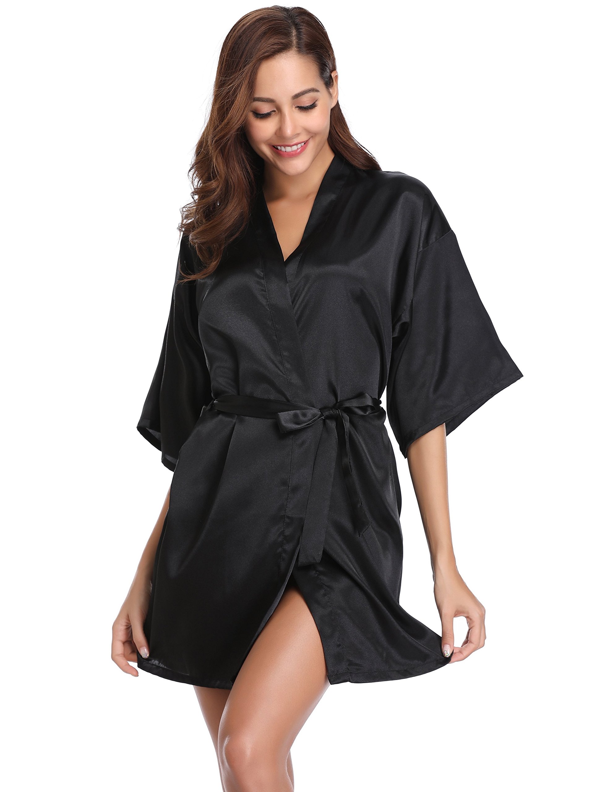 night dress black colour
