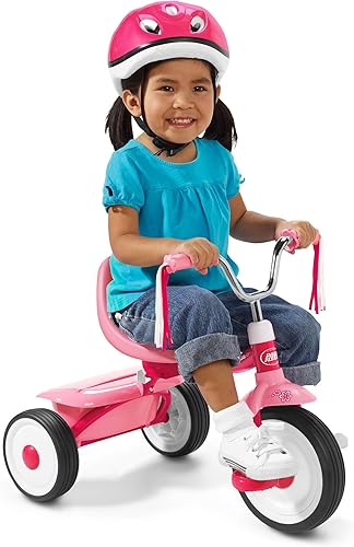 Radio Flyer Trike plegable, rosa