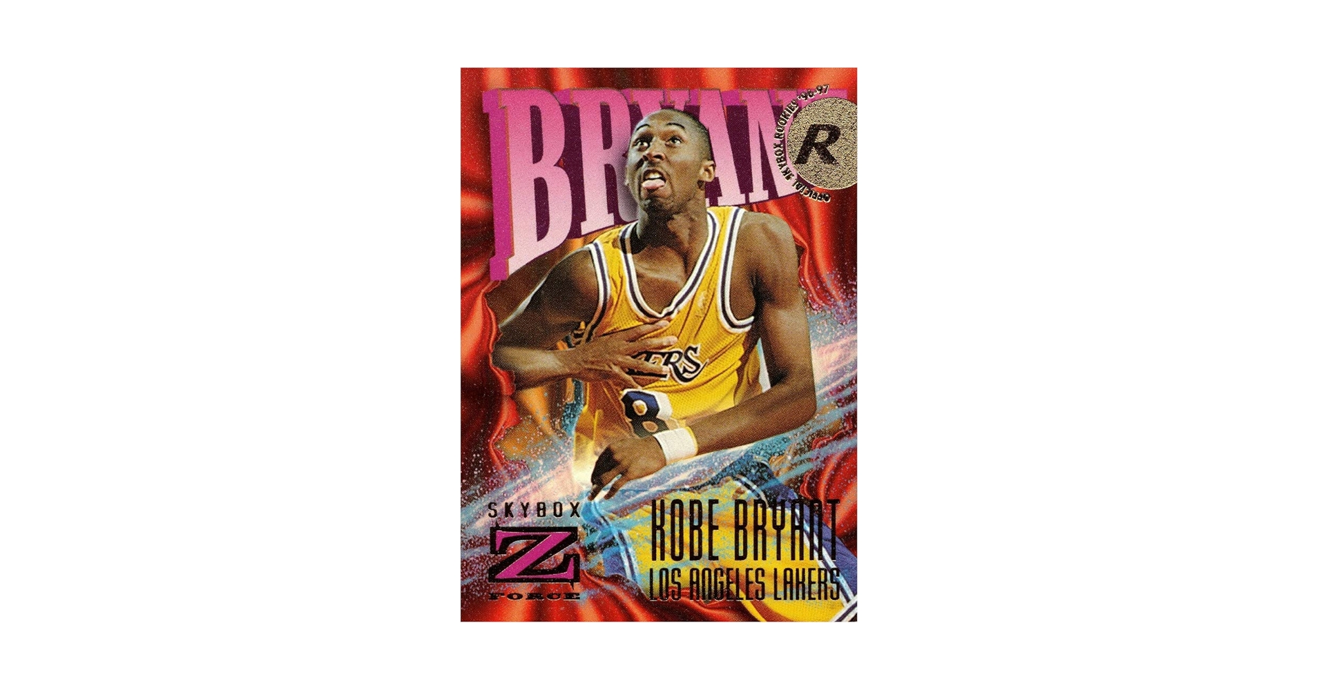 Amazon.com: 1996-97 Skybox Z Force Basketball #142 Kobe
