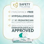 Lingettes Bébé Pampers Aqua Pure, 99% Eau, Sans Parfum, 672 Lingettes Bébé au Total (12 Paquets Flip-Top)