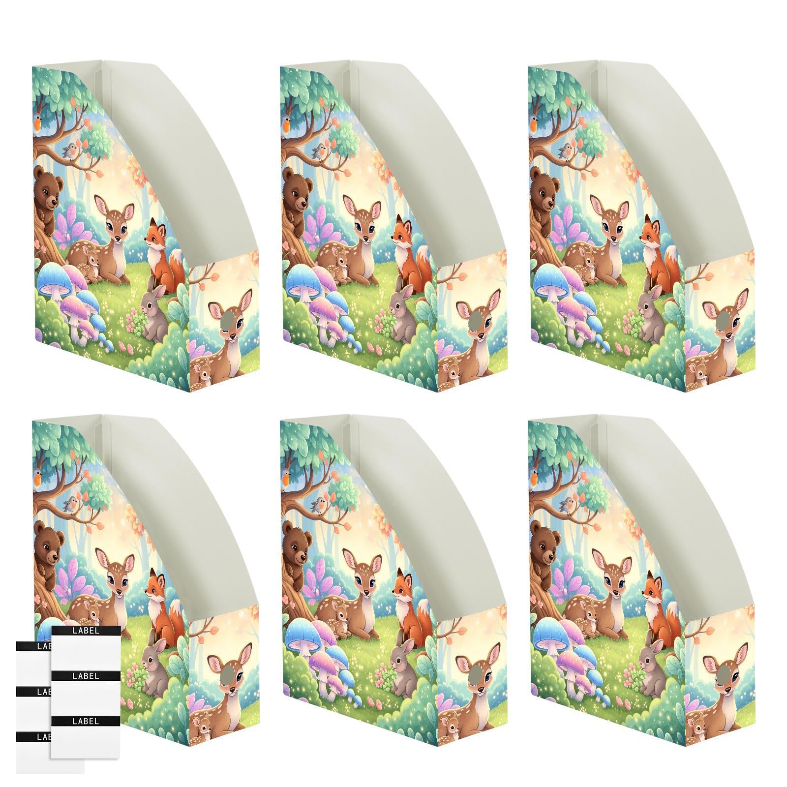 Plastikowy uroczy pastelowy organizer na dokumenty