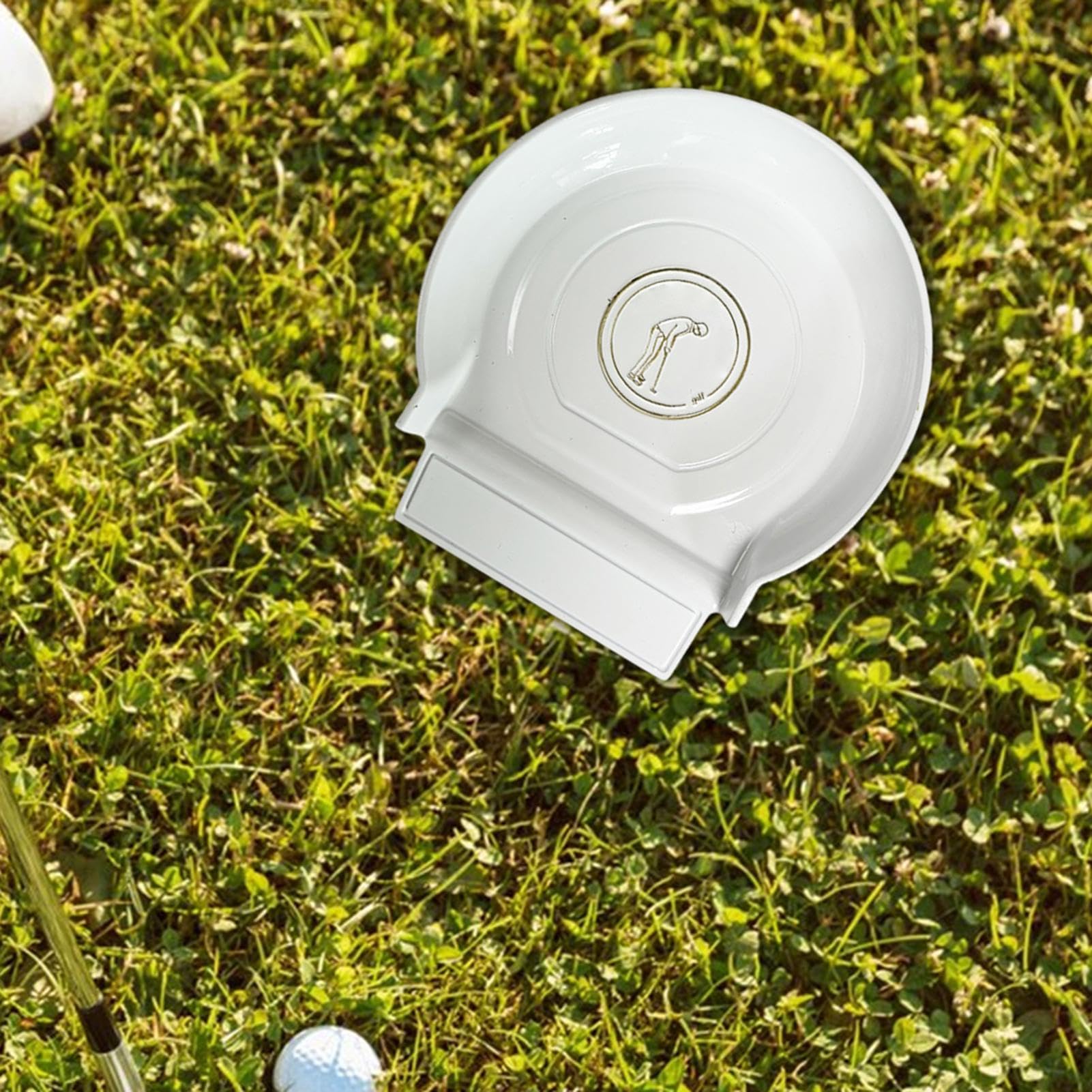 Copa de golf – Copa de regulación de putter de aleación de aluminio en todas las direcciones | Agujero de práctica de copa | Ayudas de entrenamiento en interiores y exteriores mejoran las habilidades