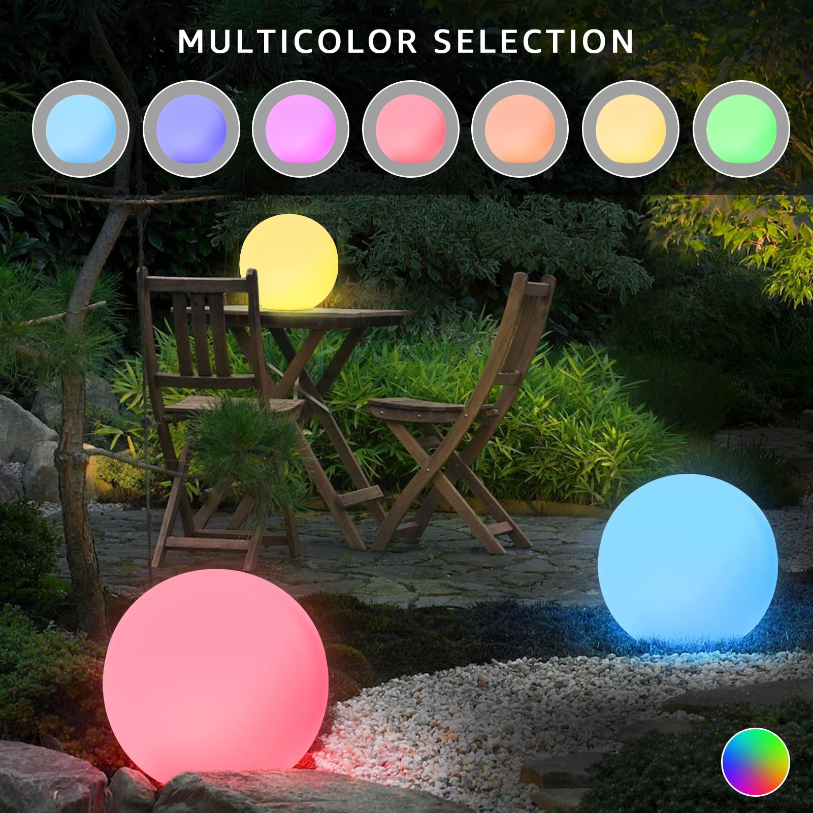 RISEMART Lampada Solare Per Esterni, 118 LED Luce Solare Led Esterno - 7