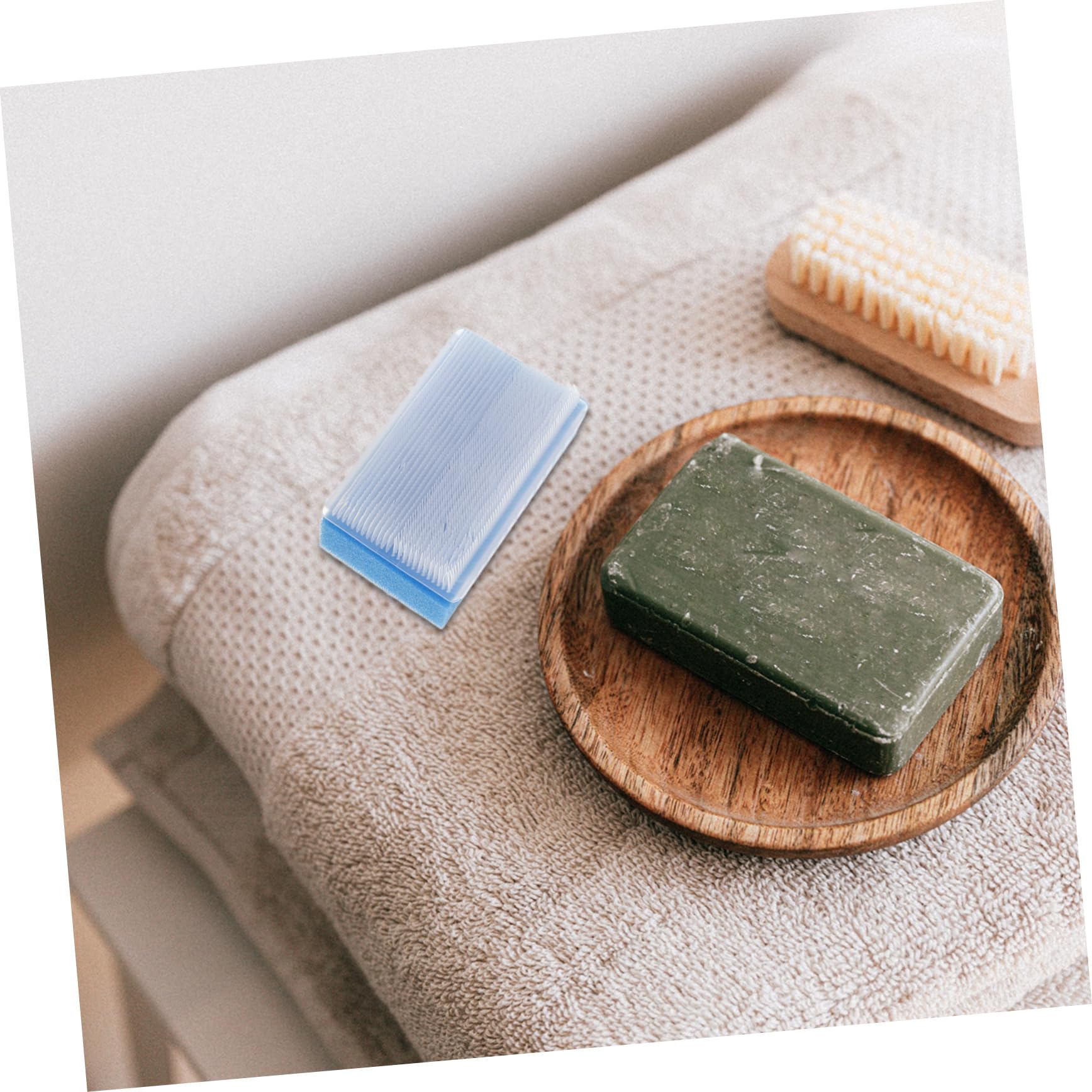 PACKOVE 20piezas Esponjas Para Bebés De Cepillos Para Cuidado Del Cabelludo Accesorios De Limpieza Baño y Masaje Táctil Para Recién Nacidos y