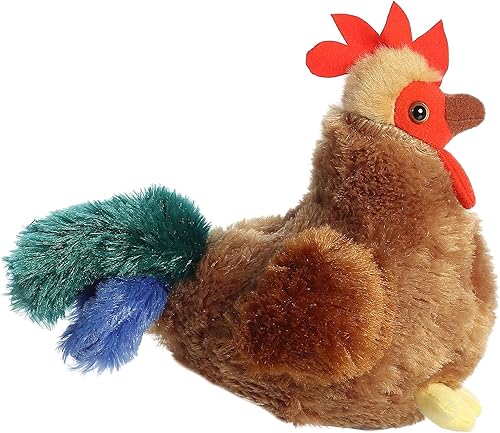 Miniatura 7 de Aurora® - Adorable Mini Flopsie™ gallo Cocky™ - Animal de peluche, facilidad para jugar, compañero eterno - Marrón, 6 pulgadas