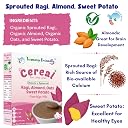 TummyFriendly Foods Certified Organic Sprouted Ragi, Almonds, Oats, Sweet Potato Porridge Mix | Made of Sprouted Ragi Powder, Almond Cereal Organic. Sprouted for Calcium, Iron | Maximum Nutrition From Real Food | Available in Trial Packs too | Shelf-life 9 month | 200g gallery image