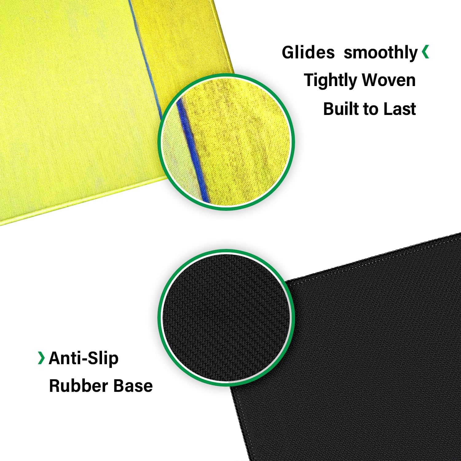 Large Mouse Pad,Extra Long and Thick Desktop Mouse Pad with Stitched Edges,Non-Slip Base,Waterproof Keyboard Pad for Gamers,Office and Home,Van Gogh-Sunflowers(35.4x15.7x0.12 Inch，90x40cm)