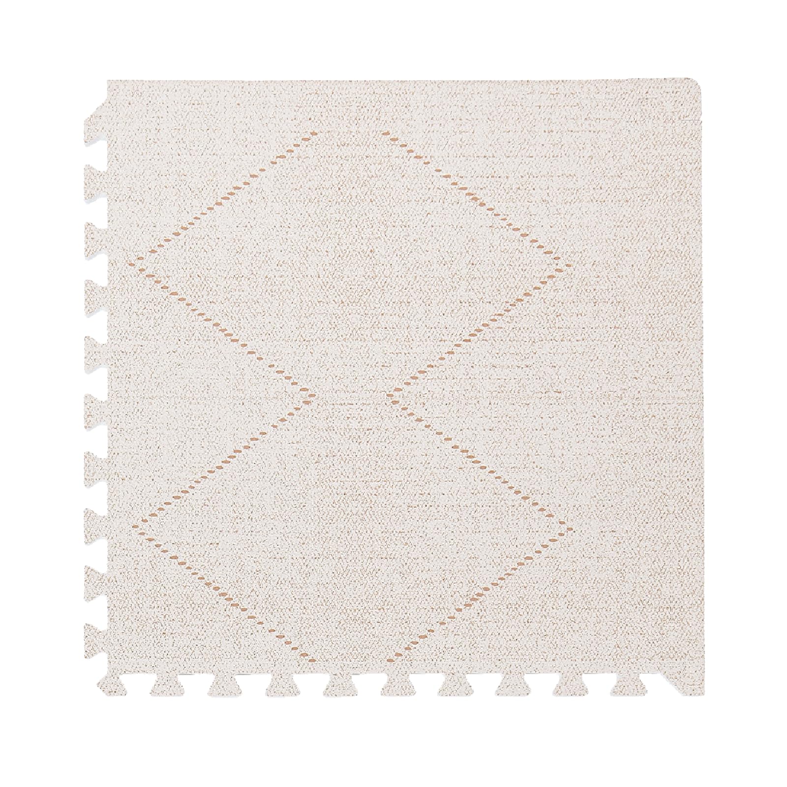 Toddlekind Puzzlematte Kinder, 6-Tlg. Inkl. Rand – Baby-Puzzlematten & Puzzle Bodenmatte, Ungiftige Schaumstoff-Spielmatten Für Bauchzeit Und Krabbeln, 60 × 60 cm Je Teil, Gesamtfläche: 120 x 180 cm