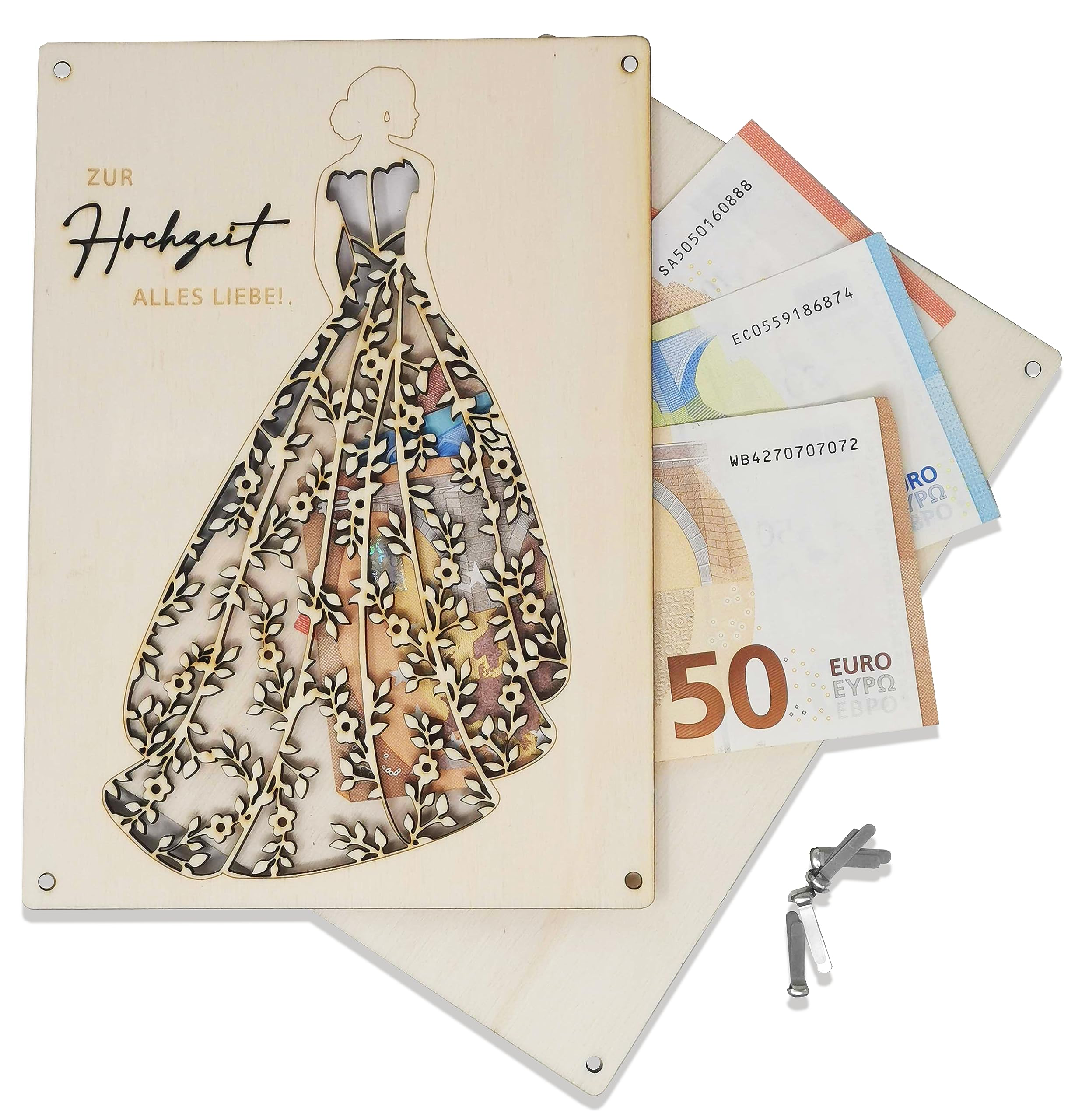 Offrir Une Carte Cadeau Woodland Mail Cadeau D'argent De Mariage U2013 Van En Bois à Offrir Avec Une Carte De Mariage De Qualité Supérieure (bus De Mariage Carte Porte Billet