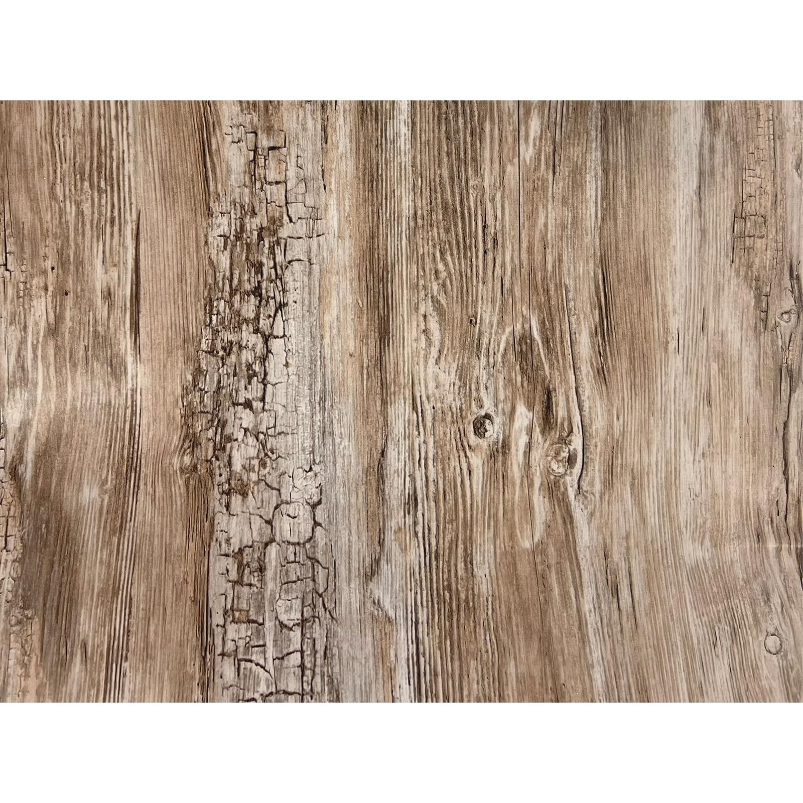 Klebefolie Möbel 67,5x1500 cm | Möbelfolie selbstklebend in Holzoptik | Folie für Möbel zur schnellen Renovierung von Türen, Schränken und Regalen | Möbelfolie dekorativ und pflegeleicht | Altes Holz
