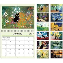 2027 Wall Calendar - 2027 Calendar 12 Month from Jan. 2027 - Dec. 2027