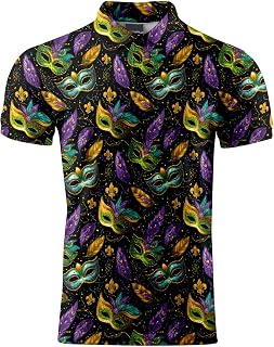 Funny Golf Shirts for Men,Mens Hawaiian Shirts Short Sleeve Novelty Crazy Golf Shirts