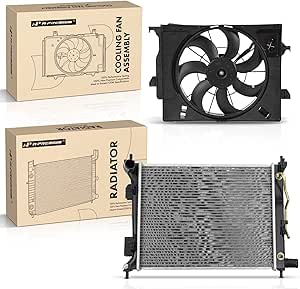 Amazon.com: A-Premium Engine Coolant Radiator & Cooling Fan Assembly ...