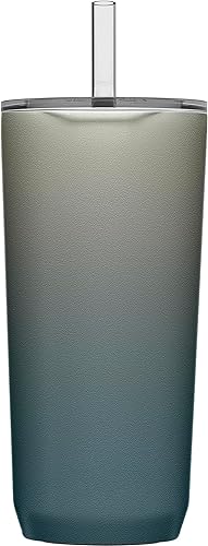 Miniatura 10 de CamelBak Horizon - Vaso de paja de 20 onzas, acero inoxidable aislado